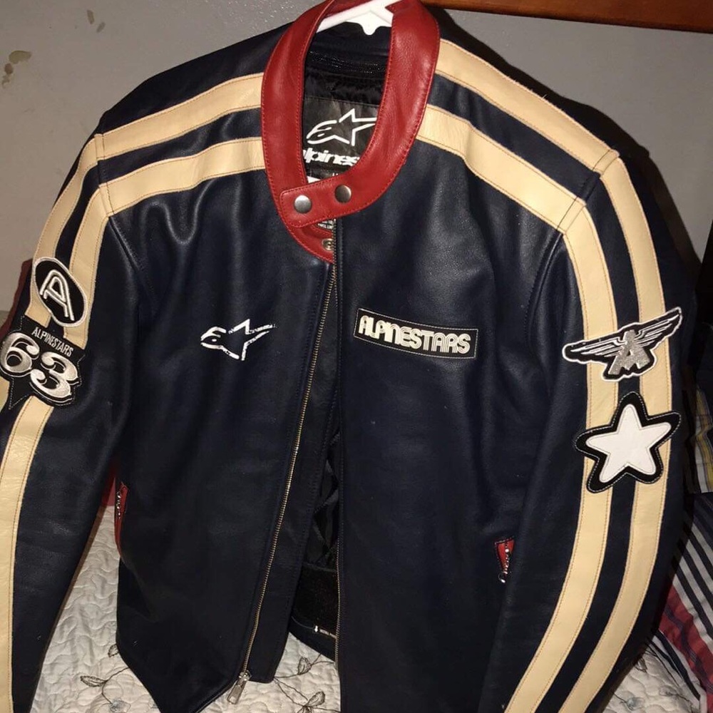Alpinestars Leather Motorcycle Jacket